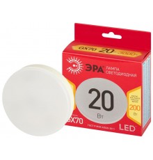 Лампа светодиодная  RED LINE LED GX-20W-830-GX70 R GX70 20 Вт таблетка теплый свет  Б0065504  ЭРА