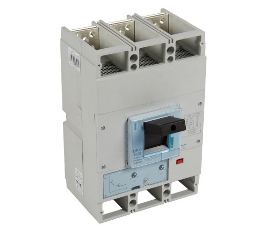 Автоматический выключатель DPX3 1600 - термомагн. расц. - 70 кА - 400 В~ - 3П - 1000 А  422277  Legrand