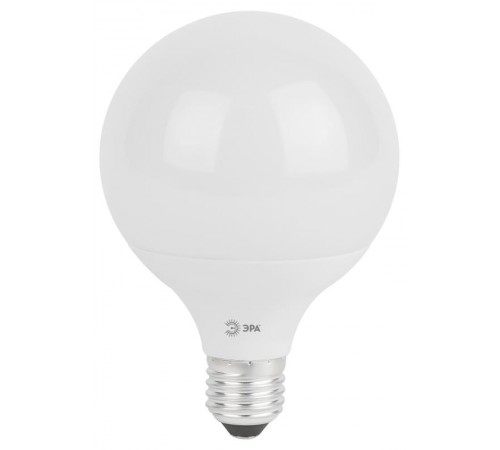 Лампа светодиодная LED G95-15W-6000K-E27 (диод, шар декор, 15Вт, холод, E27) (20/560)  Б0049079  ЭРА