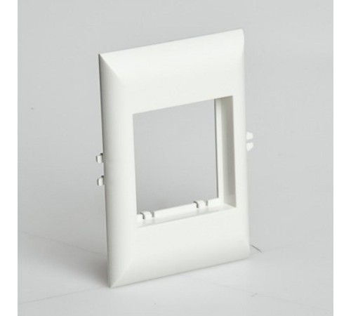 Рамка для встраиваемого оборудования 45х45х9 мм для РКК-100х60 и 100х40 (белый)  СПР-2-М  Рувинил