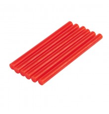 Клеевые стержни , 7 мм, 100 мм, красные, 6 шт., блистер  09-1019  REXANT