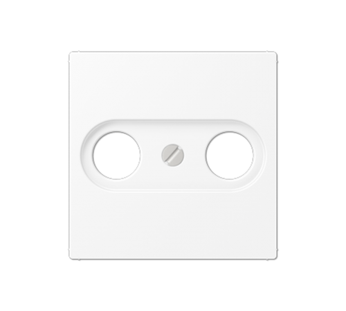 Крышка для телевизионной розетки; термопласт; белый матовый  A561BFPLTVWWM  Jung