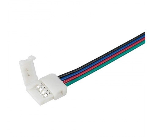 Коннектор выводной FIX-RGB-10mm-150mm-X2 (4-pin)   023955  Arlight