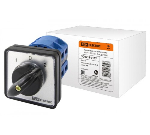 Кулачковый переключатель КПУ11-10/52   SQ0715-0167  TDM