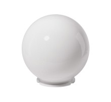 Рассеиватель для садово-паркового светильника шар ПММА 250 мм опал призма (байонет 145 мм)  SQ0321-0227  TDM