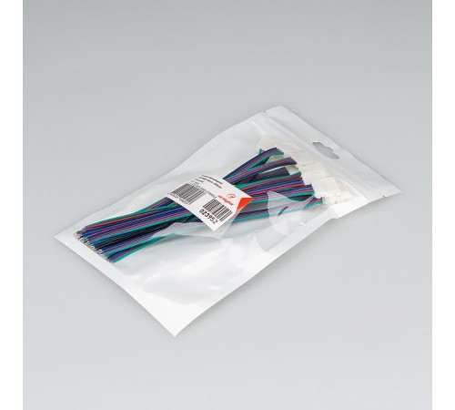 Коннектор выводной FIX-RGB-10mm-150mm-X1 (4-pin)  023952  Arlight