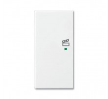 SRS-2-L-94 Клавиша двойная левая free@home, сцена, Basic 55, цвет альпийский белый  6220-0-0677   2CKA006220A0677  ABB