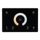 Панель Sens SMART-P81-MIX Black (230V, 4 зоны, 2.4G) (Arlight, IP20 Пластик, 5 лет)  028401  Arlight