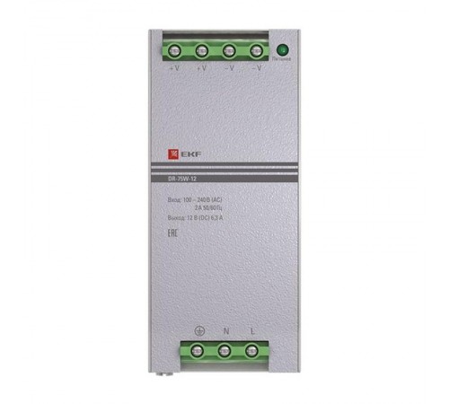 Блок питания 12В DR-75W-12 EKF PROxima   dr-75w-12   EKF