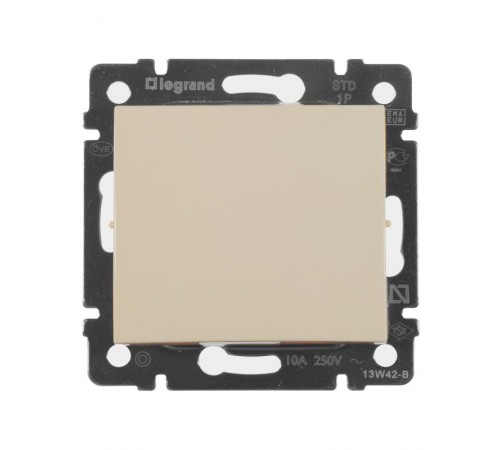 Valena Сл. кость Выключатель кнопочный 1-клавишный  774311  Legrand