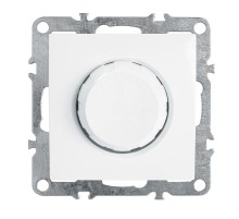 PSW10-9106-01 Выключатель диммирующий (механизм), 250В, 600W, серия Эрна, белый  39313  STEKKER