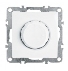 PSW10-9106-01 Выключатель диммирующий (механизм), 250В, 600W, серия Эрна, белый  39313  STEKKER