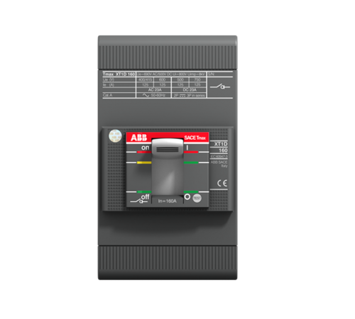 Выключатель-разъединитель XT1D 160 3p F F  1SDA068208R1  ABB