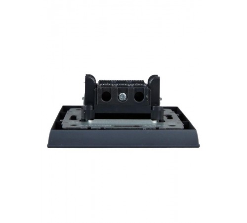 BRITE Выключатель 2-клавишный 10А в сборе ВСР10-2-0-БрМ маренго  BR-V20-0-10-K35-F  IEK