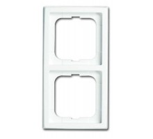 Рамка 2-постовая, серия future, цвет davos/альпийский белый  1754-0-4508   2CKA001754A4508  ABB