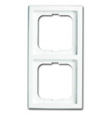 Рамка 2-постовая, серия future, цвет davos/альпийский белый  1754-0-4508   2CKA001754A4508  ABB