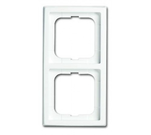 Рамка 2-постовая, серия future, цвет davos/альпийский белый  1754-0-4508   2CKA001754A4508  ABB