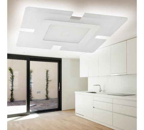 Светильник светодиодный декоративный бытовой SPB-6 "GEO 1" RC 60 с пультом ДУ, 60Вт 3400-5500К  Б0050918  ЭРА