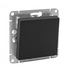 Механизм выключателя, одноклавишный, чёрный Эпика EKF  UP1-SWB-10  EKF