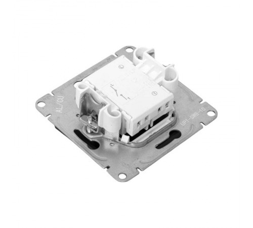 Механизм выключателя, одноклавишный, чёрный Эпика EKF  UP1-SWB-10  EKF