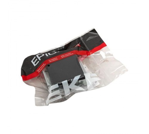 Механизм выключателя, одноклавишный, чёрный Эпика EKF  UP1-SWB-10  EKF