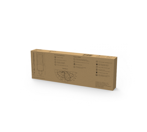 Светильник Уличный  LED Avenue IP65 600*200*70 200W 20 000lm 5000K 190-250V КСС "Ш" 1/4  629534302  Gauss