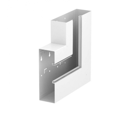 Плоский угол кабельного канала Rapid 80 70x210 мм (сталь,белый) (GS-AFS70210RW)  6278020  OBO Bettermann
