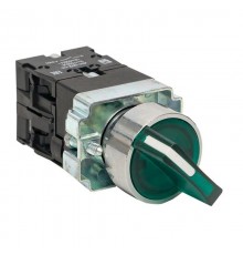 Переключатель BD33 3P c зеленой подстветкой 230В NO PROxima  xb2-bk33-g-230  EKF