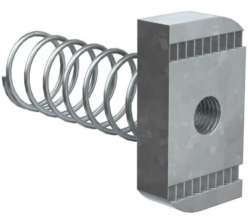 Гайка канальная с удлиненной пружиной М8х40  CMZ12-GK-08  IEK