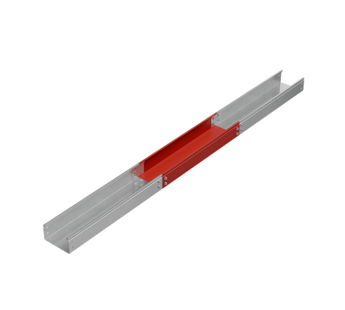 Лоток неперф. 80х150х1,0 L2000 мм "Стандарт ПЛЮС" INOX304  LNEplus80-150-1.0-2000 INOX304  КМ-Профиль