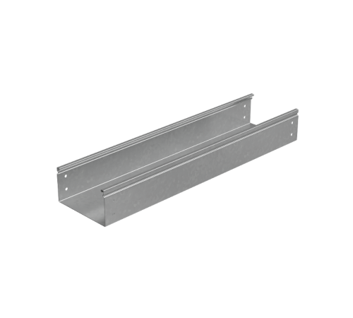 Лоток неперф. 80х150х1,0 L2000 мм "Стандарт ПЛЮС" INOX304  LNEplus80-150-1.0-2000 INOX304  КМ-Профиль