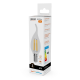 Лампа светодиодная   Filament Elementary Свеча на ветру 10W 650lm 2700К Е14 LED 1/10/100  42110  Gauss