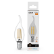 Лампа светодиодная   Filament Elementary Свеча на ветру 10W 650lm 2700К Е14 LED 1/10/100  42110  Gauss