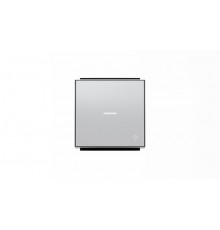 Клавиша для 1-клавишных выключателей/переключателей/кнопок с символом СВЕТ и линзой подсветки, серия SKY, цвет серебристый алюминий2CLA850440A1301 A