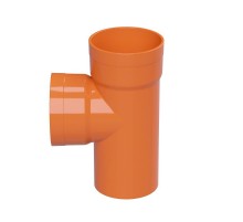 Тройник для двустенных труб,90 ,полипропилен,д.140  020140  DKC