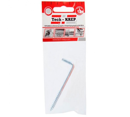 Шуруп-костыль 8,0х100 (1шт) - пакет  136360  Tech-KREP