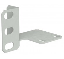 ITK Кронштейн 19" для крепл. выкл. ВПК стекл. дверь серый  LN35-KRKV-G  ITK