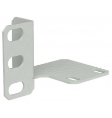 ITK Кронштейн 19" для крепл. выкл. ВПК стекл. дверь серый  LN35-KRKV-G  ITK