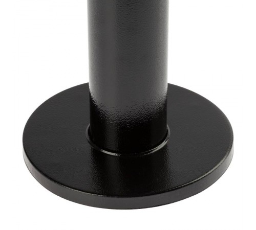 Опора металлическая 1,0 м. стальная, черная эмаль для светильников НТУ Н=1000 mm  Б0048091  ЭРА