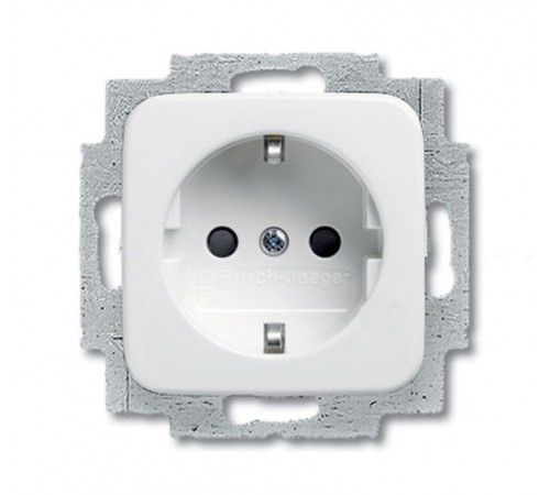 Розетка SCHUKO 16А 250В, серия Reflex SI, цвет альпийский белый  2011-0-3789   2CKA002011A3789  ABB