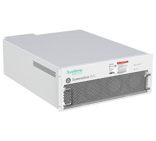 Статический генератор реактивной мощности 50кВАр, 400В, IP20, стоечный модуль  SVGM050R4L20  SE