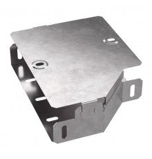 Переходник левый с крышкой Стандарт 200х150х50  PR16.0490  Промрукав