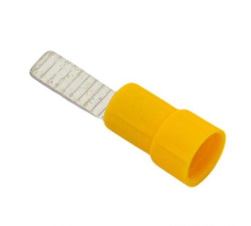 Наконечник штыревой плоский изолированный НШПИ 2.5-6.0 (уп 50шт) EKF PROxima  nshpi-2.5-6.0  EKF