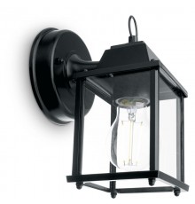 Светильник садово-парковый PL200 60W 230V E27 155*105*205мм черный  11878  FERON