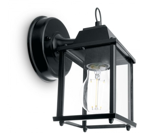 Светильник садово-парковый PL200 60W 230V E27 155*105*205мм черный  11878  FERON