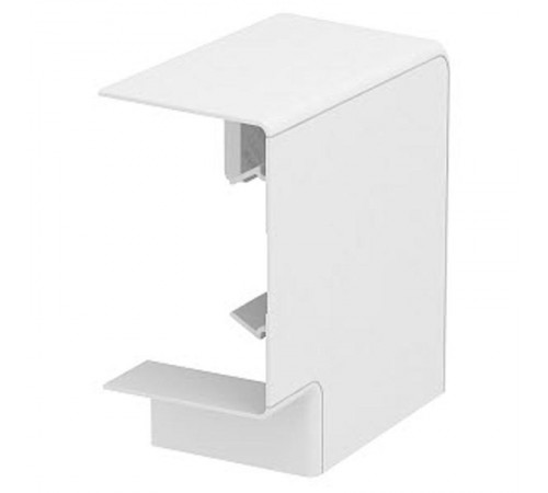 Плоский угол кабельного канала Rapid 80 70x110 мм (ABS-пластик,кремовый) (GK-FH70110CW)  6274221  OBO Bettermann