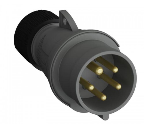 Вилка кабельная Easy&Safe 416EP1,16А,3P+N+E,IP44,1ч2CMA101962R1000 ABB