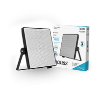 Прожектор светодиодный EVO 30W 2700 lm IP65 6500К, IK07, черный 1/30  687511330  Gauss