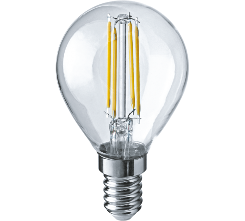 Лампа светодиодная  OLL-F-G45-10-230-2.7K-E14  80888   ОНЛАЙТ