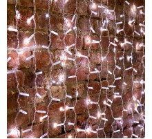 Гирлянда "Светодиодный Дождь" 2х3м, постоянное свечение, прозрачный провод, 230 В, диоды БЕЛЫЕ, 448 LED  235-155-6  NEON-NIGHT